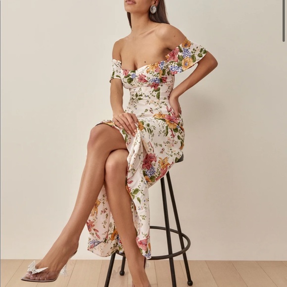 Reformation Dresses Nwt Reformation Butterfly Dress Marie Poshmark